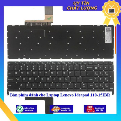Bàn phím dùng cho Laptop Lenovo Ideapad 110-15IBR - Hàng Nhập Khẩu New Seal