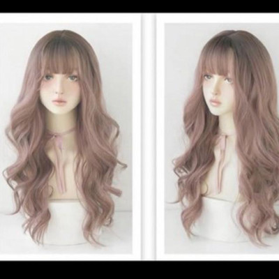 tóc giả nữ️freeship 50k️ tóc giả xoăn sóng cao cấp+ tặng lưới chùm tóc