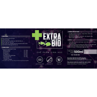 Vi Sinh EXTRABIO - vi sinh hồ cá - xử lý nước bể cá