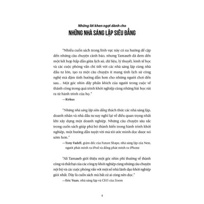 Sách - Những Nhà Sáng Lập Siêu Đẳng - Tân Việt Books