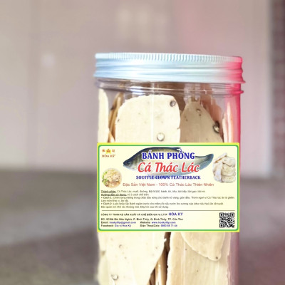 Bánh Phồng Cá Thác Lác + Bánh Phồng Cá Hồi 