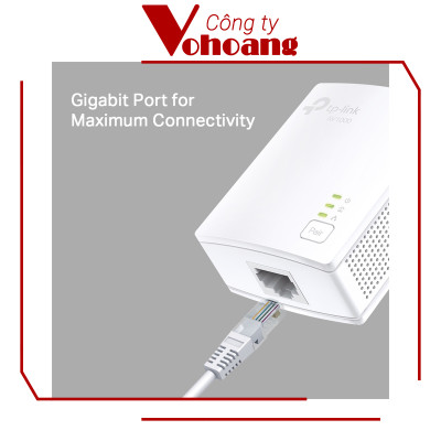 Bộ Chuyển Đổi Internet Qua Đường Dây Điện TP-Link PA7017 KIT Tốc Độ Cao Gigabit AV1000 - Hàng Chính Hãng