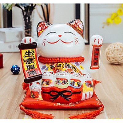 Mèo thần tài - Ngũ phúc lâm môn