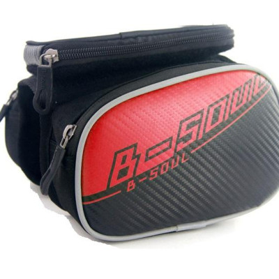 (Tặng khóa 4 số đổi mã )Túi 4 Ngăn Treo Sườn Xe Đạp Kèm Túi Chống Nước Cho Điện Thoại