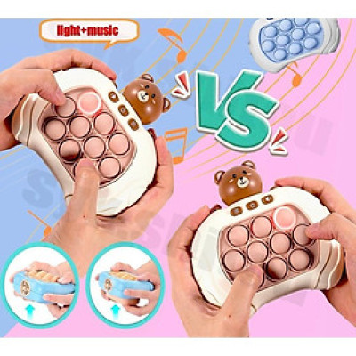 Máy Chơi Game Pop it Cầm Tay Điện Tử Nhấn Bong Bóng Vui Nhộn - Máy chơi game vật lý Chống Căng Thẳng Cho Trẻ Em Giảm Stress Đồ Chơi Toy Xả Stress