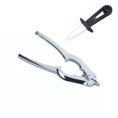 Combo Dụng cụ tách sò huyết inox và dụng cụ tách hào tặng kèm móc khóa