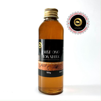 Mật ong nguyên chất hoa nhãn loại 150g (chai nhựa)