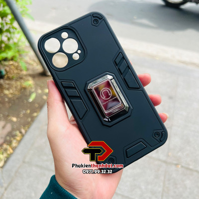Ốp lưng chống sốc cho iPhone 14 Pro Max, 14 Pro, 13 Pro Max, 13 Pro kèm iring mạ crom - Hàng nhập khẩu