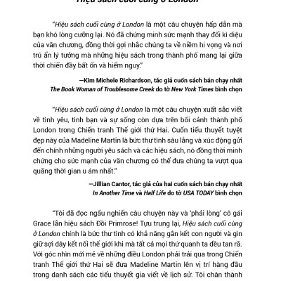 Hiệu Sách Cuối Cùng Ở London