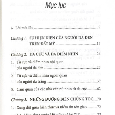 Người Mỹ Da Đen Trong Bản Đồ Văn Học Mỹ