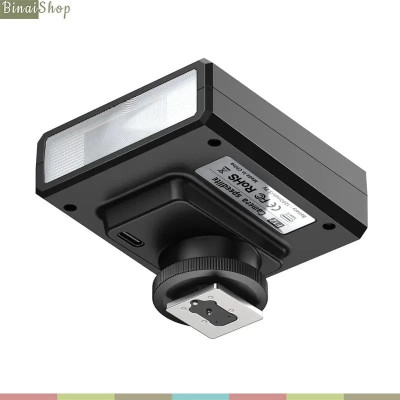 Ulanzi F12 - Đèn Flash Mini Đế Gắn Hotshoe Dành Cho Máy Ảnh So.ny, Ca.non, Ni.kon, Pa.nasonic, Oly.mpus, Fu.jifilm- hàng chính hãng