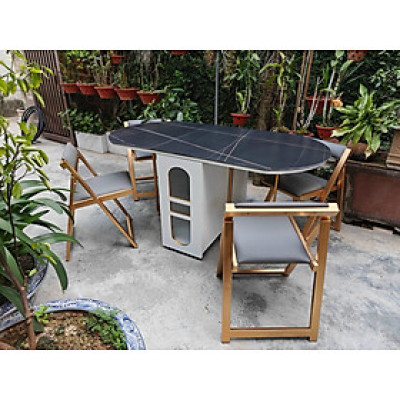 Bộ bàn ăn thông minh Juno Sofa gấp gọn tiện dụng giá tận xưởng 