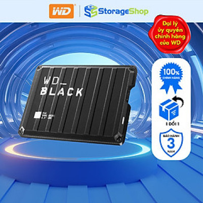 Ổ cứng di động WD Black P10 2TB 4TB 5TB lưu trữ game hàng chính hãng
