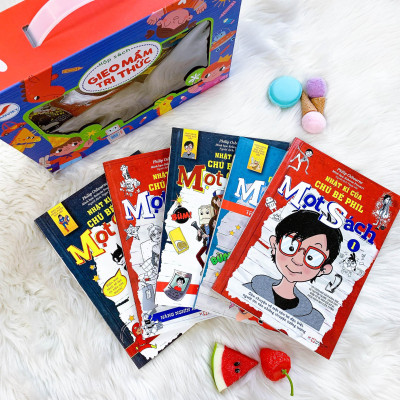 Box Set Gieo Mầm Tri Thức 4: Nhật Kí Chú Bé Phil Mọt Sách (Bộ 5 Cuốn)