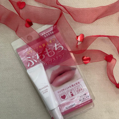 Kem Tẩy Tế Bào Da Chết Cho Môi Kissme Puchi Mochi Lips Scrub (Tuýp 10 G)