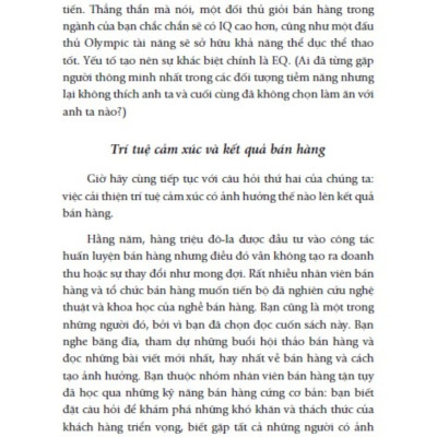 Trí Tuệ Cảm Xúc Trong Kinh Doanh - Bí Quyết Kết Nối Và Thu Phục Khách Hàng Hiệu Quả _FN