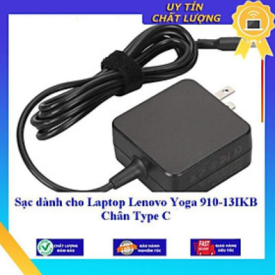 Sạc dùng cho Laptop Lenovo Yoga 910-13IKB Chân Type C - Hàng Nhập Khẩu New Seal
