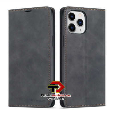 Bao da dạng ví cho iPhone 14 Pro Max chính hãng Forwenw da thật, có ngăn cài thẻ, đựng tiền - Hàng chính hãng