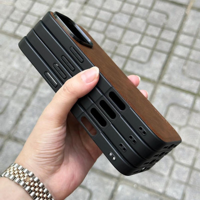 Ốp lưng cho iPhone 16 Pro Max, iPhone 16 Pro, iPhone 16 Plus, iPhone 16 hiêu X-Level lưng da viền mềm chống sốc cao cấp - hàng chính hãng