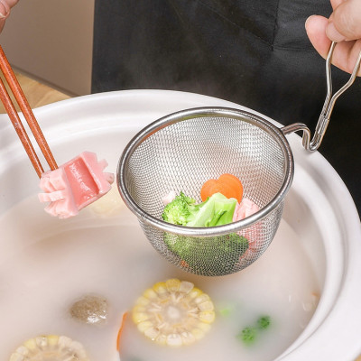 Combo 02 dụng cụ vớt lọc thực phẩm inox Echo Misokoshi Ø10cm - Hàng nội địa Nhật Bản |#Mẫu Mới|