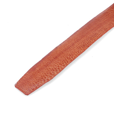 HJ4417-18-19-20 - Thắt lưng nam da đà điểu bản lớn màu đen, nâu đất, vàng, nâu đỏ