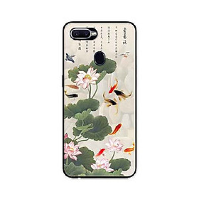 Ốp Lưng in cho Realme 2 Pro Mẫu Tranh Cá Koi - Hàng Chính Hãng
