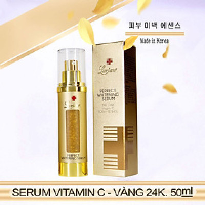 SERUM VITAMIN C VÀNG 24K DNA CÁ HỒI LARIAN+ LOẠI 50ML