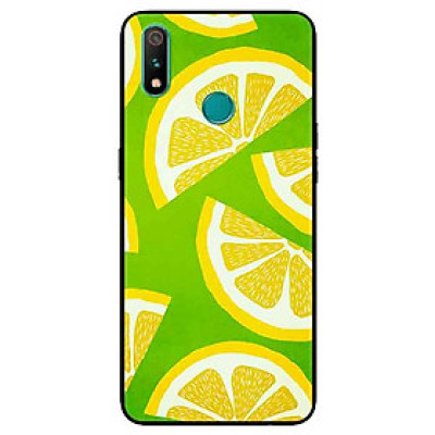 Ốp Lưng in cho Realme 3 Mẫu Chanh Vàng - Hàng Chính Hãng