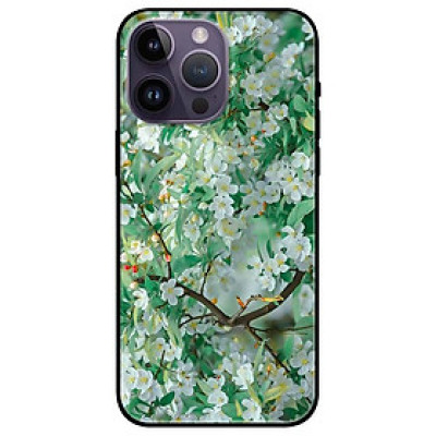 Ốp lưng dành cho Iphone 14 - Iphone 14 Plus - Iphone 14 Pro - Iphone 14 Pro Max - Hoa Lá Xanh 1