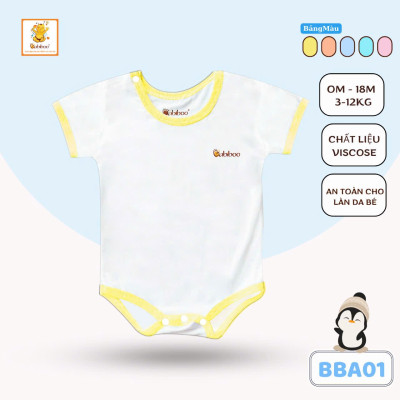 Body sơ sinh sợi tre Babiboo mềm mát cho bé từ 3-12kg