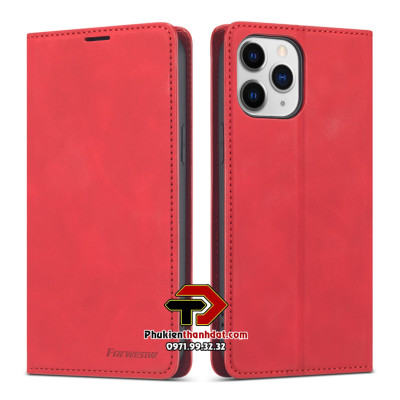 Bao da dạng ví cho iPhone 14 Pro Max chính hãng Forwenw da thật, có ngăn cài thẻ, đựng tiền - Hàng chính hãng