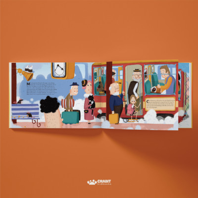 Hỏa Xa Phiêu Lưu Ký - Khám Phám Bảy Lục Địa Trên Thế Giới - Bìa Cứng