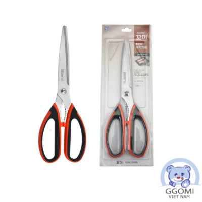 Hàng chính hãng: kéo nhà bếp đa năng GGOMI CUCI GG104. Dùng để cắt thực phẩm nhà bếp, cắt giấy, kẹp bóc hạt...