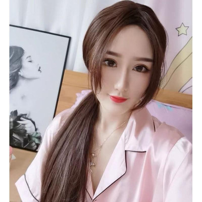 tóc giả cao cấp️freeship 50k️tóc giả 2 mái hất thẳng+ tặng lưới chùm tóc