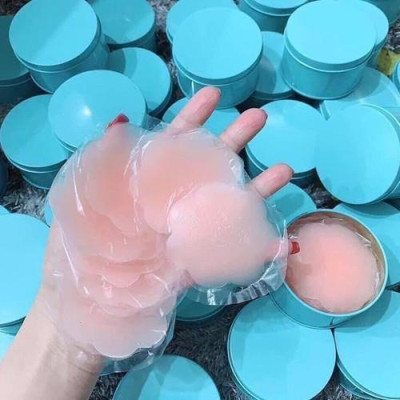 Hộp 5 Cặp Dán Ngưc Cực Chắc Sử Dụng Nhiều Lần Nipple Silicone
