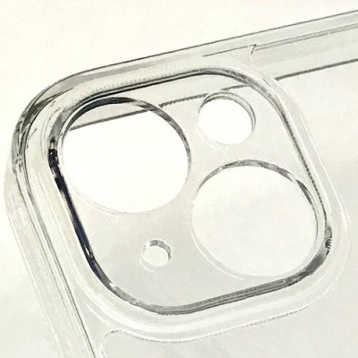 Ốp lưng cho iPhone 14 Plus hiệu Likgus Clear Shock Camera trong suốt (Không ố màu) - Hàng nhập khẩu