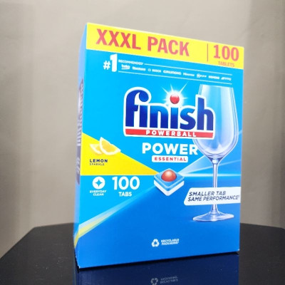 Viên rửa bát FINISH ESSENTIAL 100 VIÊN - ĐỨC-Chính Hãng 