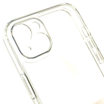 Ốp lưng cho iPhone 14 Plus hiệu Likgus Clear Shock Camera trong suốt (Không ố màu) - Hàng nhập khẩu