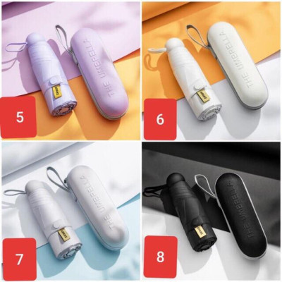 Ô dù mini chống tia UV có hộp đựng tiện dụng