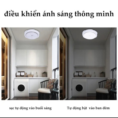 Đèn năng lượng mặt trời loại ốp trần ( gắn phòng khách )