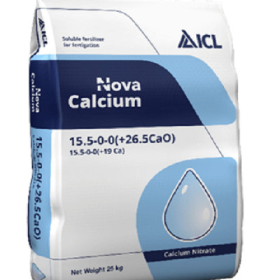 Phân Bón Israel NovAcid Calcium 15.5-0-0 (+26.5 Cao), Hoà Tan 100% Hạn chế rụng trái non, tăng đậu trái và sức đề kháng cho cây trồng