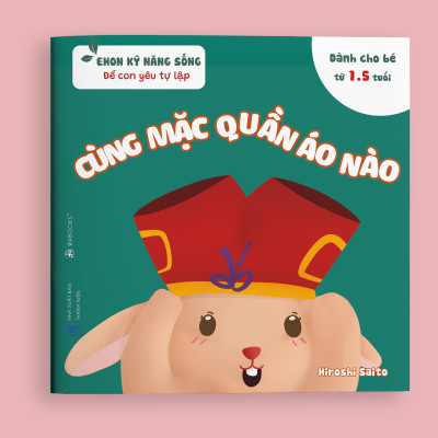 Bộ 4 cuốn Kỹ năng sống cho bé từ 1,5 tuổi - Để Con Yêu Tự Lập