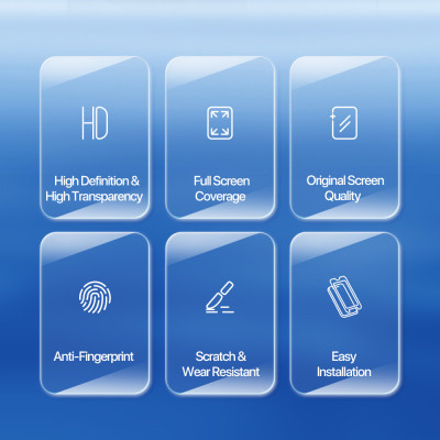 [Không Lẹm Viền] Miếng Dán Cường Lực Kèm Khung Tự Dán Dux Ducis cho iPhone 17 Pro Max / 17 Pro/ 17 Air/ 17, Roga Series_ Hàng chính hãng