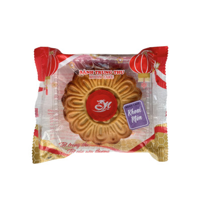 Bánh Trung Thu 1 Trứng Muối Đặc Biệt TLP Loại 150g/ 170g/ 250g | 5 Loại Nhân Truyền Thống (Thập Cẩm, Đậu Xạnh, Khoai Môn, Dừa, Trà Xanh)