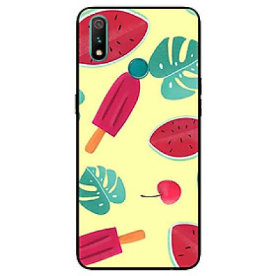 Ốp Lưng in cho Realme 3 Mẫu Mùa Hè Mát Mẻ - Hàng Chính Hãng