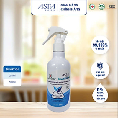 Bình Xịt kháng khuẩn, Khử Mùi Dành Cho Gia Đình_ Asfa Home Fresh 250m