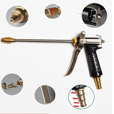  Bộ dây vòi xịt nước rửa xe, tưới cây . tăng áp 3 lần, loại 7m, 10m 206318 đầu đồng, đai, + tặng mở chai