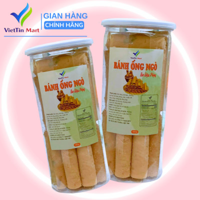 Bánh Ống Ngò nhân Đậu Phộng Viettin Mart 450G