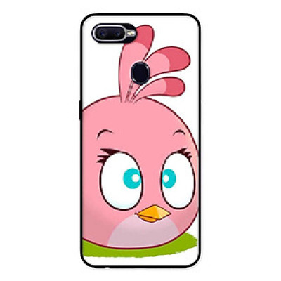 Ốp Lưng in cho Realme 2 Mẫu Chim Nền Hồng - Hàng Chính Hãng