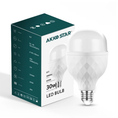 BÓNG ĐÈN LED  30W AKKO STAR 54118- HÀNG CHÍNH HÃNG